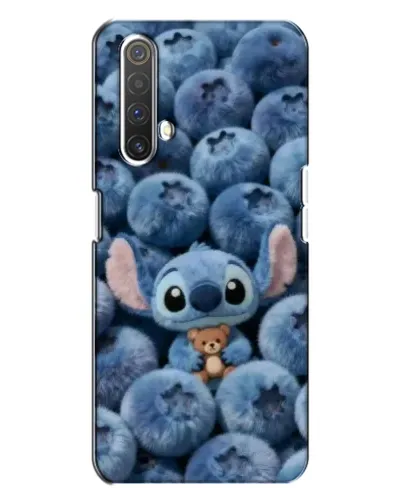 Чехол для Realme X3 с картинкой «Стич и голубика» Чехол для Realme X3 с картинкой «Стич и голубика»
