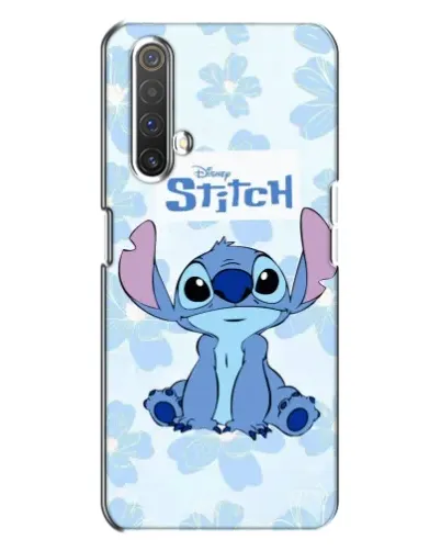 Чехол для Realme X3 с картинкой «Stitch среди цветов» Чехол для Realme X3 с картинкой «Stitch среди цветов»
