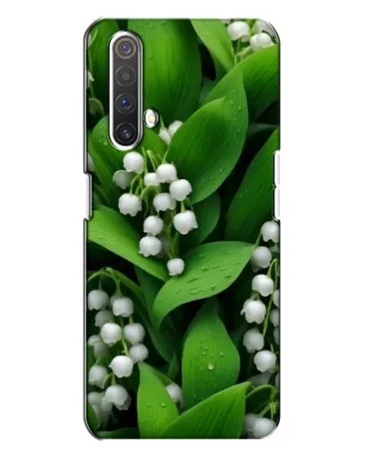 Чехол для Realme X3 с картинкой «Ландыши в зелени»
