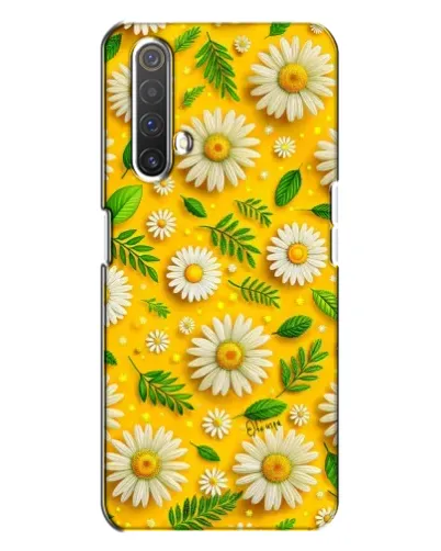 Чехол для Realme X3 с картинкой «Ромашковое солнце»