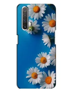 Чехол для Realme X3 с картинкой «Белоснежные маргаритки»