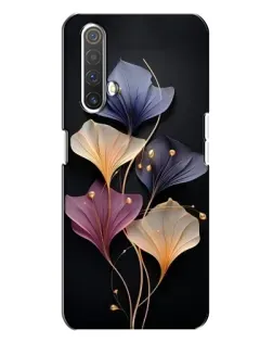 Чехол для Realme X3 с картинкой «Лиловые цветы грации»