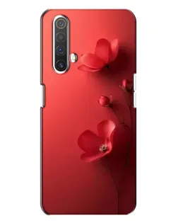 Чехол для Realme X3 с картинкой «Маковые соцветия»