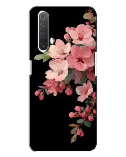 Чехол для Realme X3 с картинкой «Розовая ветка сакуры»