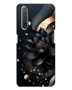 Чехол для Realme X3 с картинкой «Черный лотос»