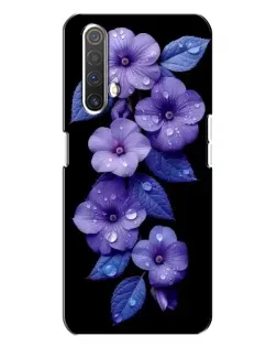 Чехол для Realme X3 с картинкой «Фиолетовые цветы с росою» Чехол для Realme X3 с картинкой «Фиолетовые цветы с росою»