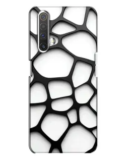 Чехол для Realme X3 с картинкой «Белая объемная сетка» Чехол для Realme X3 с картинкой «Белая объемная сетка»