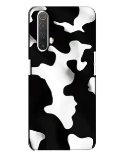 Чехол для Realme X3 с картинкой «Черно-белое пятно»