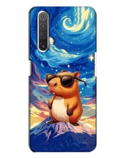 Чехол для Realme X3 с картинкой «Капибара Ван Гога»