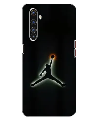 Чехол для Realme X50 Pro с картинкой «Jordan Gradient Logo»