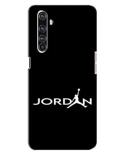 Чехол для Realme X50 Pro с картинкой «Jordan White Logo»