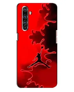 Чехол для Realme X50 Pro с картинкой «Jordan Red Smoke»