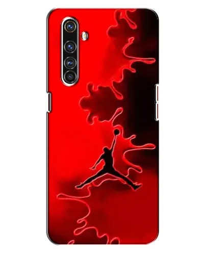 Чехол для Realme X50 Pro с картинкой «Jordan Red Smoke»
