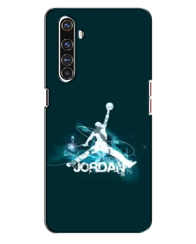 Чехол для Realme X50 Pro с картинкой «Jordan Blue Fire»