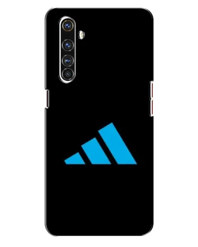 Чехол для Realme X50 Pro с картинкой «Adidas Cyan Logo»