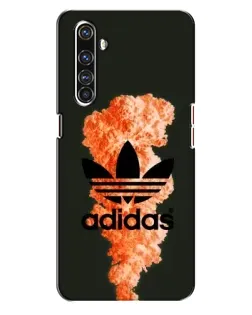 Чехол для Realme X50 Pro с картинкой «Оранжевый дым Adidas» Чехол для Realme X50 Pro с картинкой «Оранжевый дым Adidas»