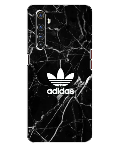Чехол для Realme X50 Pro с картинкой «Белый мрамор Adidas»