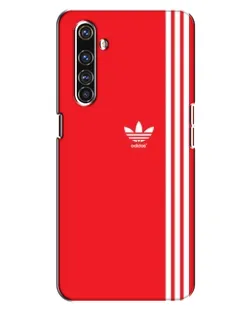 Чехол для Realme X50 Pro с картинкой «Красный минимализм Adidas» Чехол для Realme X50 Pro с картинкой «Красный минимализм Adidas»