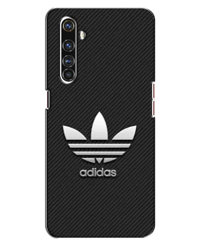Чехол для Realme X50 Pro с картинкой «Adidas Карбоновая текстура»