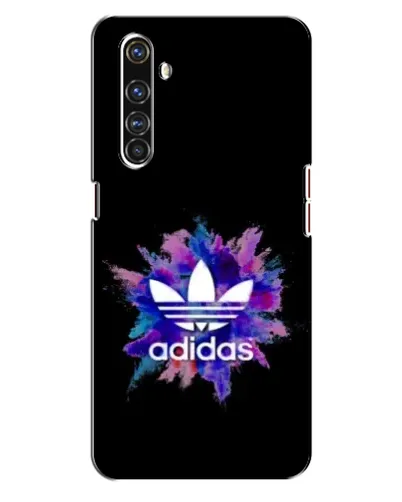 Чехол для Realme X50 Pro с картинкой «Взрыв красок Adidas»