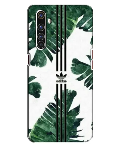 Чехол для Realme X50 Pro с картинкой «Пальмовые листья адидас»