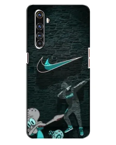 Чехол для Realme X50 Pro с картинкой «Спортивный арт Nike»