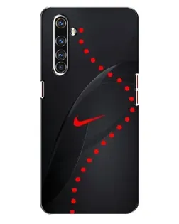 Чехол для Realme X50 Pro с картинкой «Абстрактный дизайн Nike»