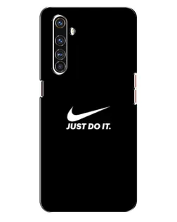 Чехол для Realme X50 Pro с картинкой «Минимализм от Nike»