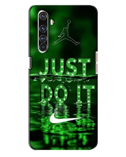 Чехол для Realme X50 Pro с картинкой «Зеленый неоновый Nike»