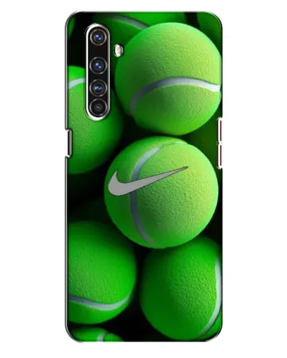 Чехол для Realme X50 Pro с картинкой «Теннисные мячи Найк»