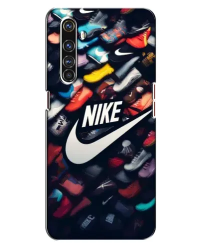 Чехол для Realme X50 Pro с картинкой «Коллекция кроссовок Nike»