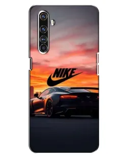 Чехол для Realme X50 Pro с картинкой «Nike и суперкар»