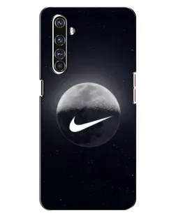 Чехол для Realme X50 Pro с картинкой «Nike в стиле граффити»
