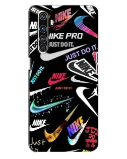 Чехол для Realme X50 Pro с картинкой «Nike — роскошь»