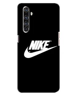 Чехол для Realme X50 Pro с картинкой «Мазки краски Nike»