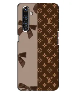 Чехол для Realme X50 Pro с картинкой «Louis Vuitton — банты»