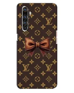 Чехол для Realme X50 Pro с картинкой «LV с бантом»
