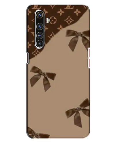 Чехол для Realme X50 Pro с картинкой «LV — кофейный атлас»