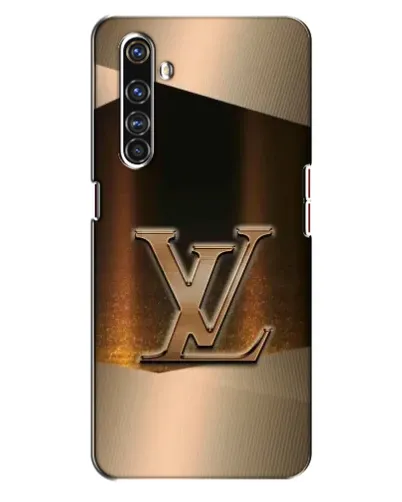 Чехол для Realme X50 Pro с картинкой «LV — золотое сияние»