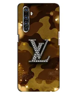 Чехол для Realme X50 Pro с картинкой «Камуфляжный Louis Vuitton»