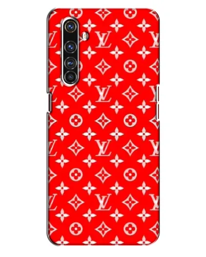 Чехол для Realme X50 Pro с картинкой «Яркий паттерн LV»