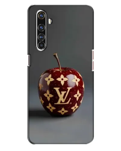 Чехол для Realme X50 Pro с картинкой «Красное яблоко LV»