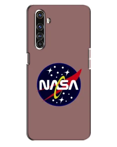 Чехол для Realme X50 Pro с картинкой «NASA — ретро космос»