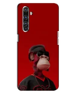 Чехол для Realme X50 Pro с картинкой «Bored Ape в красном» Чехол для Realme X50 Pro с картинкой «Bored Ape в красном»