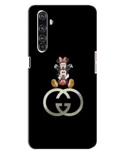 Чехол для Realme X50 Pro с картинкой «Минни Маус на лого»