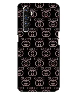 Чехол для Realme X50 Pro с картинкой «Классическая монограмма Gucci»