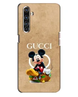 Чехол для Realme X50 Pro с картинкой «Микки Маус Gucci — крафт»