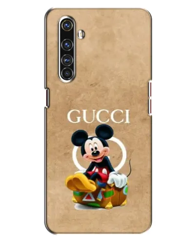 Чехол для Realme X50 Pro с картинкой «Микки Маус Gucci — крафт» Чехол для Realme X50 Pro с картинкой «Микки Маус Gucci — крафт»