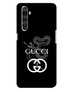Чехол для Realme X50 Pro с картинкой «Gucci — серебряная змея»