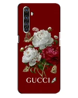 Чехол для Realme X50 Pro с картинкой «Gucci —  сад»